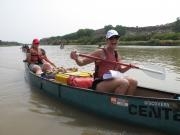 Colorado River Canoeing:  Geologist on Board!