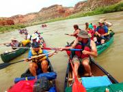 Colorado River Canoeing: Denver Museum Dinosaurs by Canoe